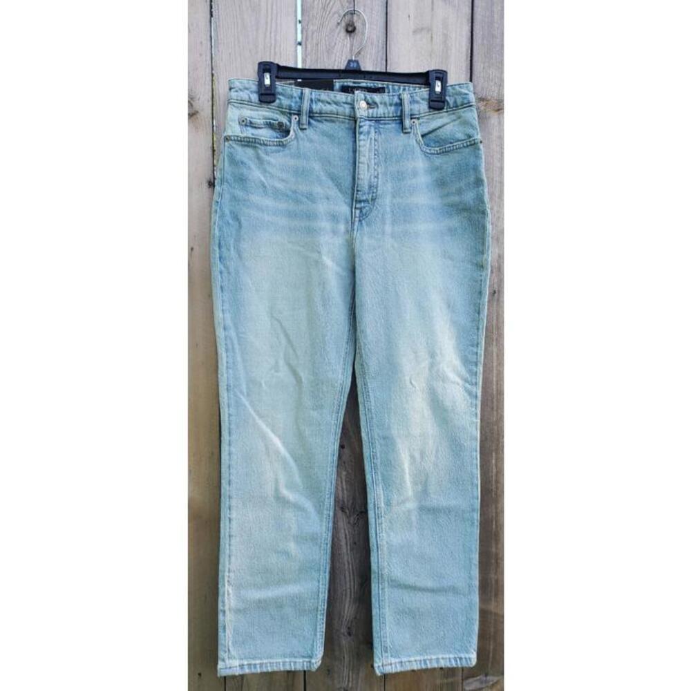 Ralph Lauren Comfort Stretch High Raise Straight Ankle Size 10 Jeans, Waist 30 - Picture 2 of 4